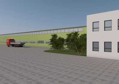 INDUSTRIAL BUILDING PERSPECTIVE